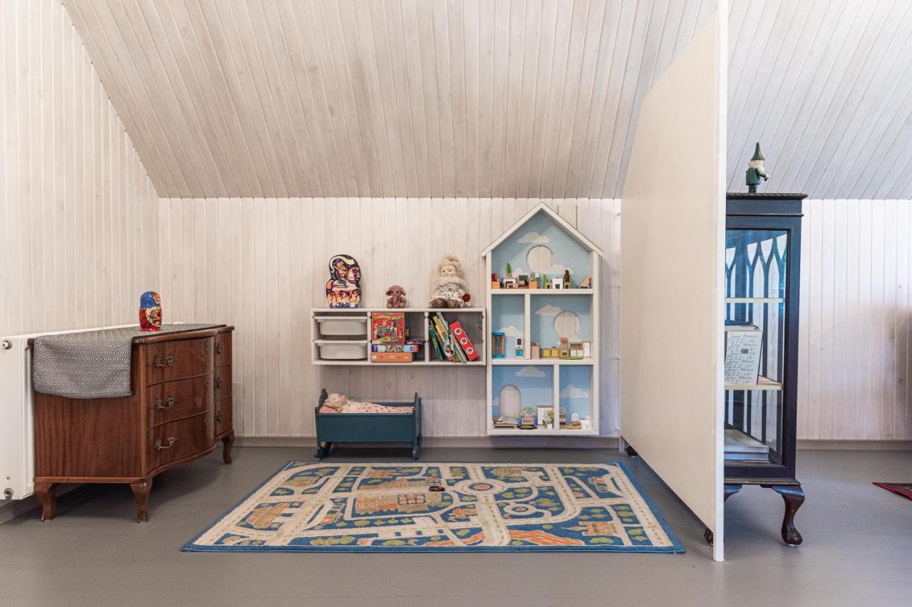Villa Namelis Prie Sirvintos Upes Su Pirtimi Extérieur photo